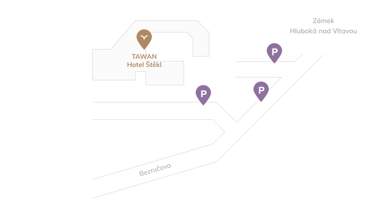 TAWAN_Thajske_masaze_Parkovani_Hotel_Stekl